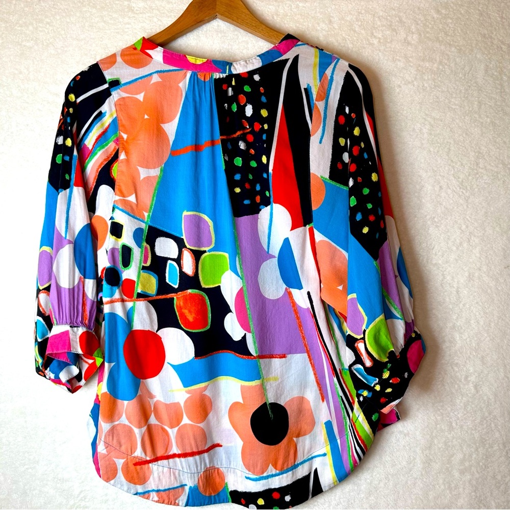 Patchington Colorful Bracelet Sleeve Button V Nec… - image 7